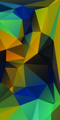 Fototapeta premium Abstract Color Polygon Background Design, Abstract Geometric Origami Style With Gradient. Presentation,Website, Backdrop, Cover,Banner,Pattern Template