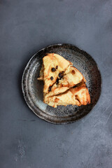 Delicious cheese cake for dessert.