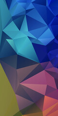 Abstract Color Polygon Background Design, Abstract Geometric Origami Style With Gradient. Presentation,Website, Backdrop, Cover,Banner,Pattern Template