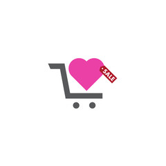 Vector logo love for sale 