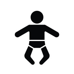 baby icon vector