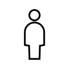 people man icon vector