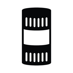 camera film icon vector