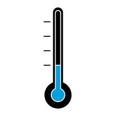 Thermometer icon vector