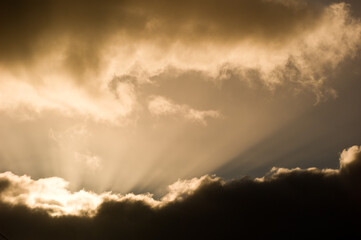Fototapeta premium Crepuscular Rays, Denmark, WA