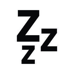 sleeping icon vector