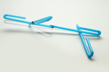 Drinking straw is made of the thermoplastic polymer Polypropylene