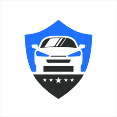 auto care sign, graphic template for auto insurance. or auto care. © iconation