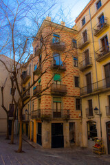 Building in the town of Figueres, Spain, Caralonia