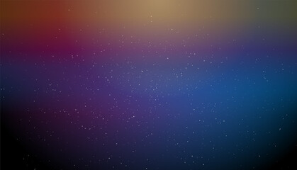Night starry sky abstract background. Vector galaxy design