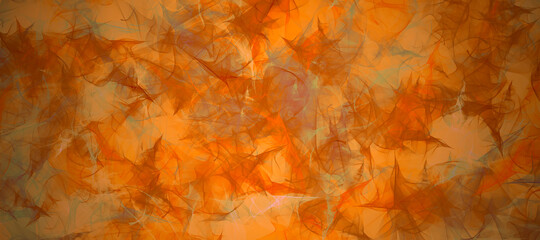 abstract fractal colorful orange copper beige khaki pumpkin marbled stone wall concete cement grunge image paint background bg texture wallpaper art frame sample illustration board