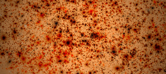 abstract fractal colorful orange copper beige khaki pumpkin marbled stone wall concete cement grunge image paint background bg texture wallpaper art frame sample illustration board