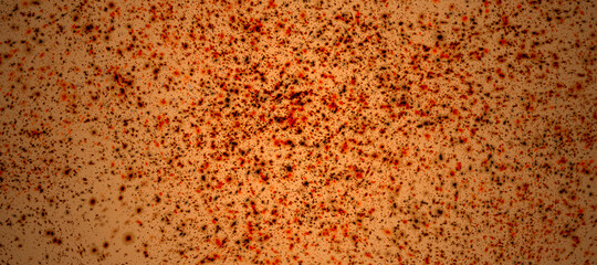 abstract fractal colorful orange copper beige khaki pumpkin marbled stone wall concete cement grunge image paint background bg texture wallpaper art frame sample illustration board