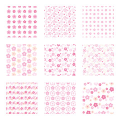 桜 パターン セット クリア