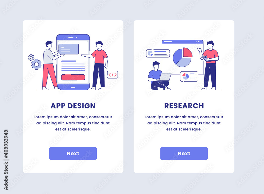 Wall mural people work collaboration research build app design on smartphone laptop for mobile app apps applica