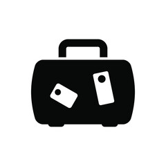 Travel baggage icon