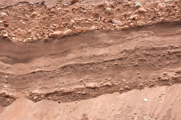 Glacial moraine deposits of the Lake Hitchcock dam, Glastonbury, Connecticut.