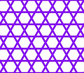 Fototapeta premium 籠目 日本 伝統 文様 シームレス