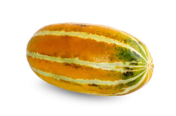 muskmelon isolated on a white background