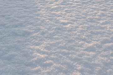 Sparkling Texture Of Fresh Winter Snow