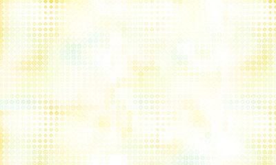 パステルドットのグラデーション背景黄色