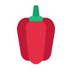 Vegetable Icon. Bell pepper icon. 