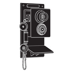 old_vlack_phone_silhouette