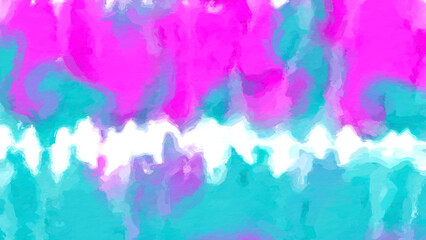 Obraz premium digital paint tie and dye style pattern paint like illustration abstract background