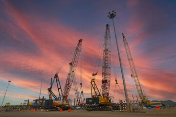 Fototapeta premium rig industry