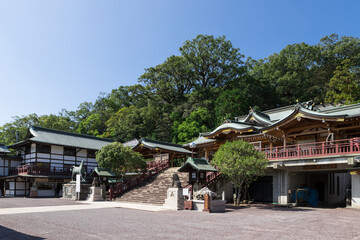 Obraz premium 長崎市諏訪神社 鎮西大社
