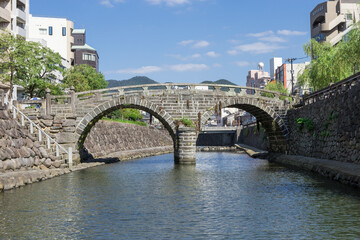 眼鏡橋　長崎市中島川
