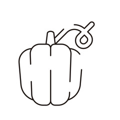 Vegetable Line Icon