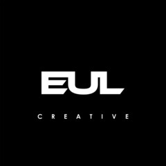 EUL Letter Initial Logo Design Template Vector Illustration
