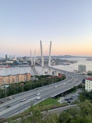 Bridge over Golden Horn Bay, Vladivostok