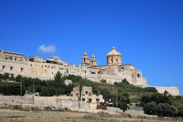 Obraz premium Saint Paul's Cathedral in Mdina. Malta