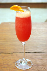 summer alcoholic fruity cocktails isolated