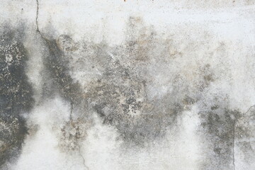 Old wall with shabby damaged plaster Cement and brick background Texture background