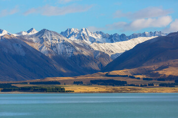 Fototapeta na wymiar New Zealand lakes