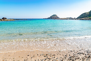 静岡県下田市　爪木崎の海岸