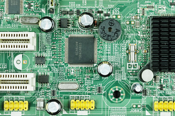 circuit board, detail