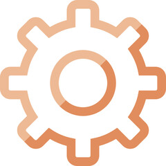 Business infographic and visualization element. Colored icon.