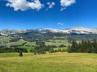 Schrattenfluh in der Unesco Biosphäre Entlebuch.