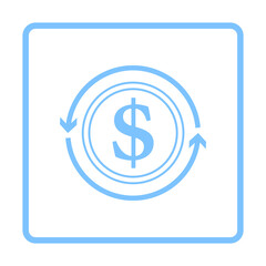 Cash Back Coin Icon