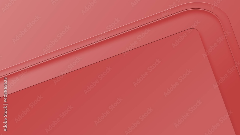 Poster abstract background of graphic elements - frame and background in red gradient with space for your t