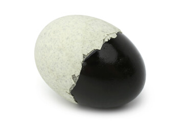 Century egg or preserved duck egg
