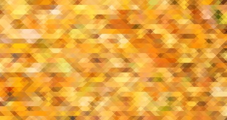 Abstract yellow mosaic bokeh background