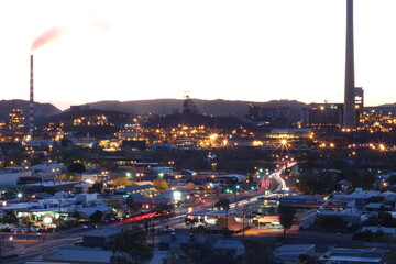 Evening life in Mount Isa QLD