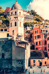 Fototapeta premium View of the Cinque Terre, Italy