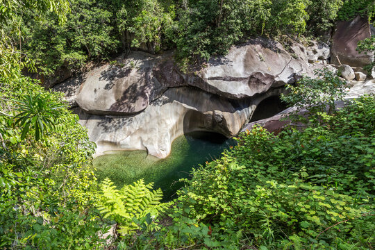 Babinda Boulders in Queensland, Australia