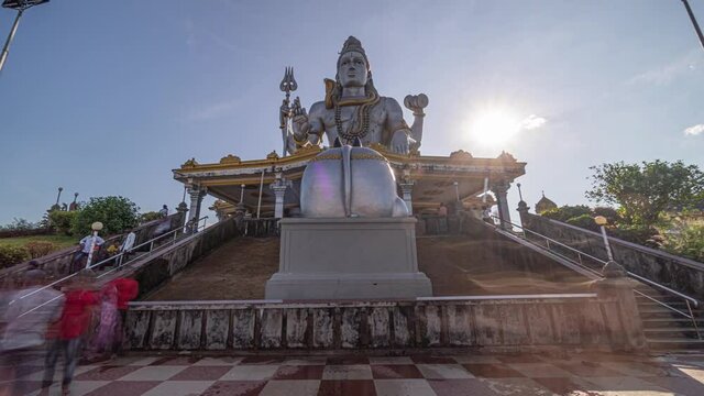 India Karnataka Murudeshwara hyperlapse 4k 